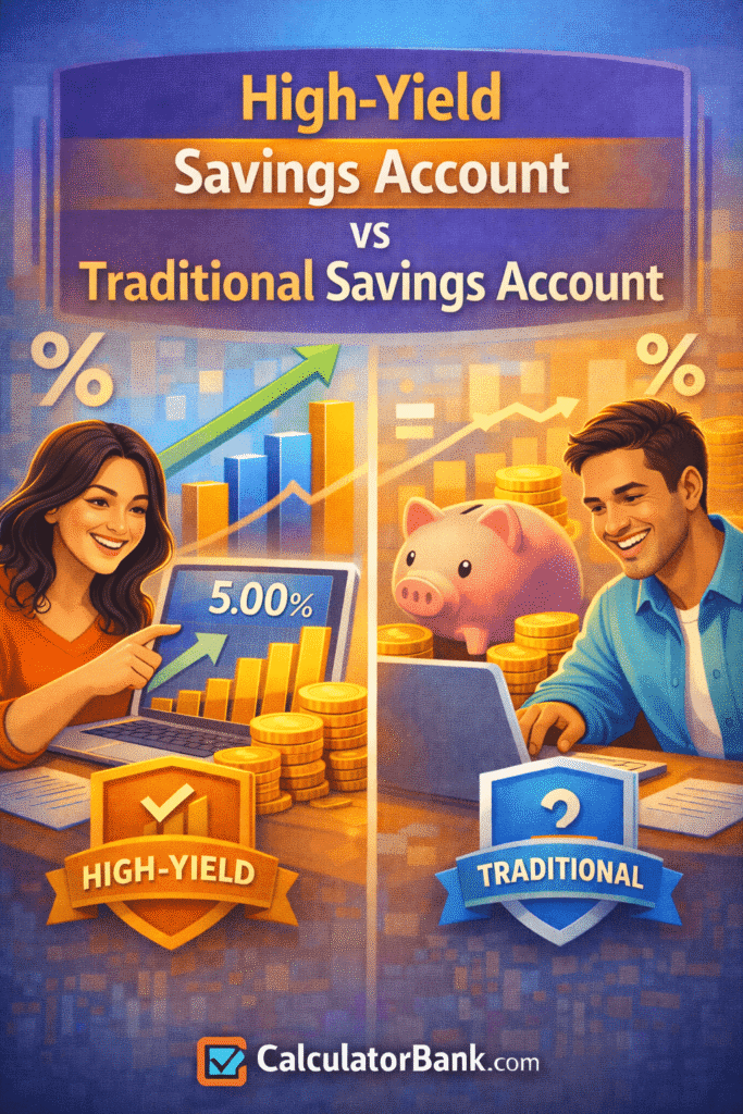 High-Yield Savings Account vs Traditional Savings Account Which Is Better