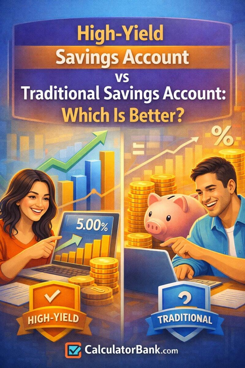High-Yield Savings Account vs Traditional Savings Account Which Is Better