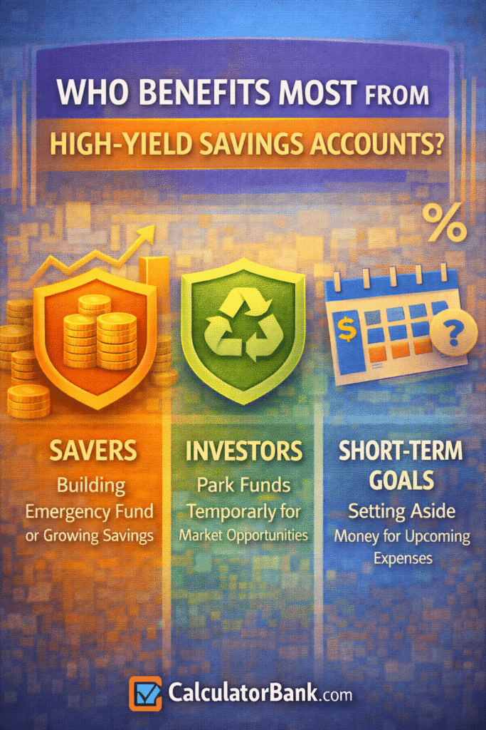 WHO BENEFITS MOST FROM HIGH-YIELD SAVINGS ACCOUNTS