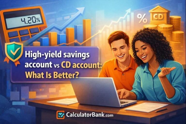 High-yield savings account vs CD account What Is Better