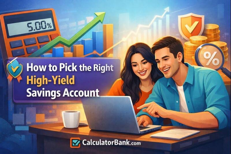 How to Pick the Right High-Yield Savings Account
